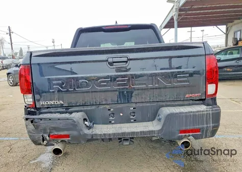 2025 Honda Ridgeline Sport from USA, damaged, VIN 5FPYK3F22SB026215